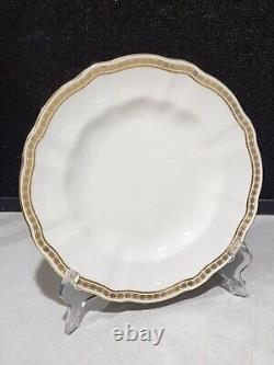 1- NEW- Royal Crown Derby CARLTON GOLD SALAD PLATE 8.5