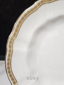 1- NEW- Royal Crown Derby CARLTON GOLD SALAD PLATE 8.5