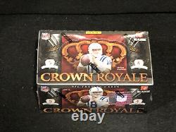 1 New Factory Sealed 2010 Panini Crown Royale Football Hobby Box Please Read