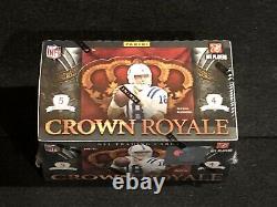 1 New Factory Sealed 2010 Panini Crown Royale Football Hobby Box Please Read