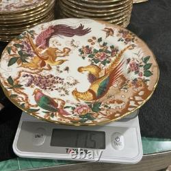 13x Royal Crown Derby Olde Avesbury A. 73 8½ Salad Plates NewithMint Condition