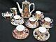 15pc. Scarce Royal Crown Derby Imari Curator's Collection Coffee Service For 6