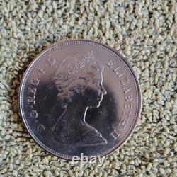 1981 Prince Charles And Lady Diana Royal Wedding Commemorative One Crown Coin