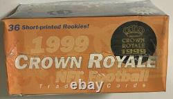 1999 Pacific Crown Royale Football Hobby Box Factory Sealed 24 Pack
