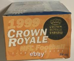 1999 Pacific Crown Royale Football Hobby Box Factory Sealed 24 Pack