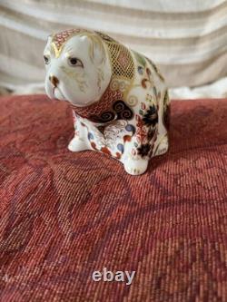 1st Quality Royal Crown Derby Old Imari Bulldog MMV11