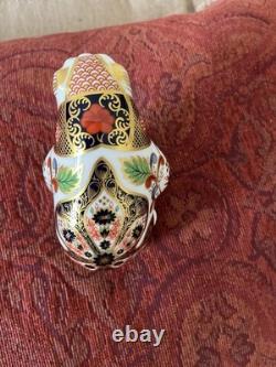 1st Quality Royal Crown Derby Old Imari Bulldog MMV11
