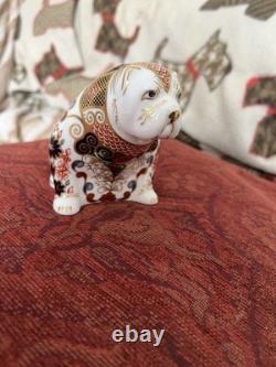 1st Quality Royal Crown Derby Old Imari Bulldog MMV11