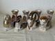 1st Quality Royal Crown Derby Set Of 4 Mythical Beasts Candle Holders Pristine