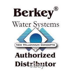 2 Black Berkey & 2 PF-2 Fluoride Water Filters Big Royal Imperial Crown Travel