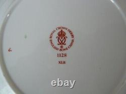 2 X Royal Crown Derby Old Imari 1128 Salad Luncheon Plates 8 1/2 First Quality