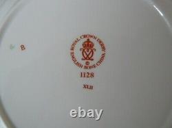 2 X Royal Crown Derby Old Imari 1128 Salad Luncheon Plates 8 1/2 First Quality