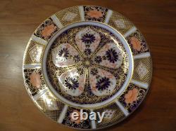 2 x brand new vintage Royal Crown Derby Old Imari 1128 Plates 7.25 (18.5 cm)