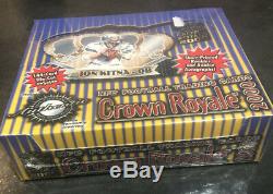 2000 Pacific Crown Royale Football Box Factory Sealed Tom Brady Rookie Auto