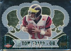 2000 Pacific Crown Royale Football Box Factory Sealed Tom Brady Rookie Auto