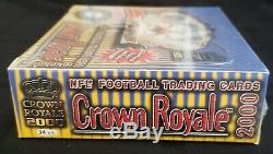 2000 Pacific Crown Royale Sealed Football Box Possible Tom Brady RC PSA 10
