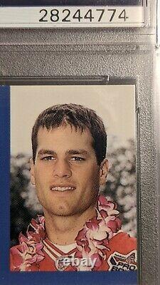 2002 Pacific Crown Royale Pro Bowl Honors Tom Brady #11 PSA 10 GEM MINT RARE