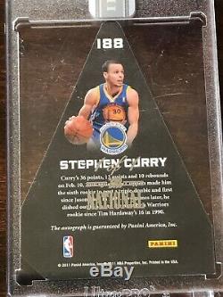 2011-12 Stephen Curry Crown Royale Warriors 2018 National On Card Auto #1/1