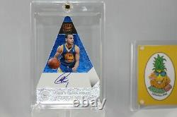 2011-12 Stephen Curry Crown Royale Warriors 2018 National On Card Auto #15/35