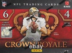 2011 Panini Crown Royale Football Hobby Box