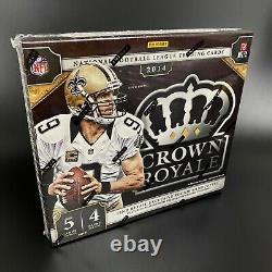 2014 Panini Crown Royale Football Retail Factory Sealed Box NFL 2+ HITS Carr OBJ