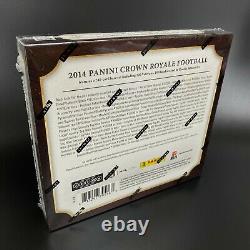 2014 Panini Crown Royale Football Retail Factory Sealed Box NFL 2+ HITS Carr OBJ