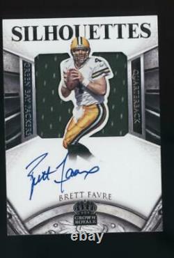 2015 Crown Royale Silhouettes Brett Favre 01/15 Jersey Auto