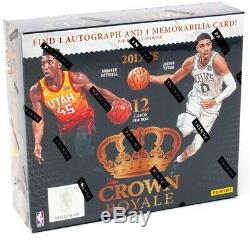 2017/18 Panini Crown Royale Basketball Hobby Box Blowout Cards