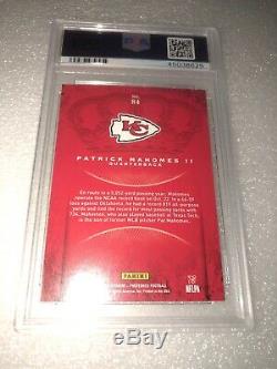 2017 Crown Royale Patrick Mahomes Pink Rookie /249 Psa 10! Pop 4! Tough Grade