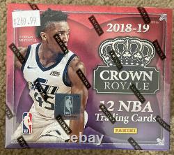 2018/19 Panini Crown Royale Basketball Sealed Hobby Box