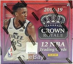 2018/19 Panini Crown Royale Basketball Sealed Hobby Box