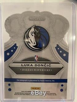 2019-20 Crown Royale Luka Doncic 01/49 NBAs Hottest Player Triple/Double King