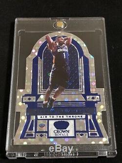 2019-20 Crown Royale Zion Williamson Lebron James Air To The Throne 4/75 Sp