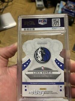 2019-20 Luka Doncic Panini Crown Royale Auto Psa Mint 9! 05/49