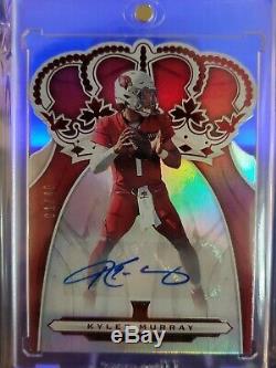 2019 Chronicles Crown Royale Kyler Murray Die Cut Auto Rc #d 01/40 Jersey # hit