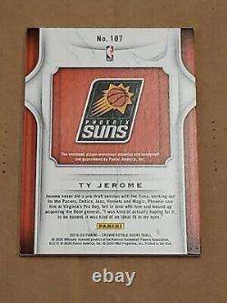 2019 Panini Crown Royale Silhouettes SSP /25 Ty Jerome RC Auto Rookie Autograph