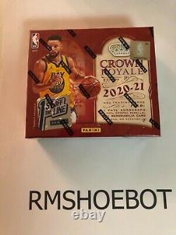 2020-2021 PANINI Crown Royale NBA 1st Off the Line FOTL HOBBY BOX FAST SHIP