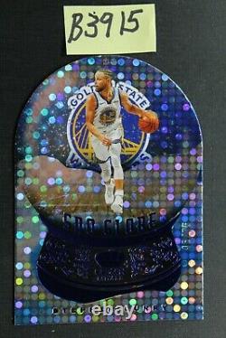 2020-21 Crown Royale STEPH CURRY Warriors Sno Globe Die Cut /75 B3915