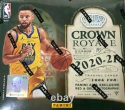 2020-21 Panini Crown Royale Basketball Asia Tmall Factory Sealed Box 6 Cards/box