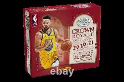 2020-21 Panini Crown Royale Basketball Factory Sealed Hobby Box Pre Sale