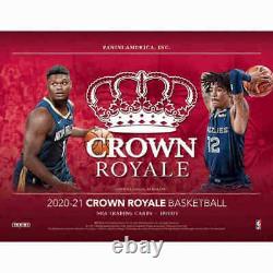 2020-21 Panini Crown Royale Basketball Hobby FACTORY SEALED HOBBY BOX