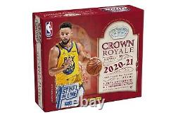 2020-21 Panini Crown Royale NBA Basketball 1st FOTL Hobby Box Kaboom