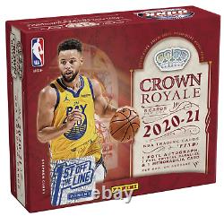 2021 Panini Crown Royale NBA Factory Sealed FOTL Hobby Box 1st off the line NEW