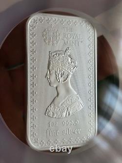 2025 Royal Mint 1oz The GOTHIC CROWN Silver Bar NEW Graded NGC MS70 2 OF 24 (2)