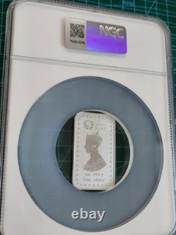 2025 Royal Mint 1oz The GOTHIC CROWN Silver Bar NEW Graded NGC MS70 2 OF 24 (2)