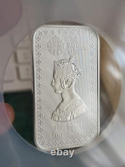 2025 Royal Mint 1oz The GOTHIC CROWN Silver Bar NEW Graded NGC MS70 2 OF 24 (2)
