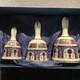 3 X Royal Crown Derby Bells, Old Imari Pattern Bells 48679 England