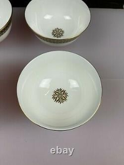 4 x Royal Crown Derby Veronese Deep Rice Bowls 4.75 Wide Set 1st Quality New