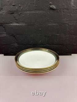 4 x Royal Crown Derby Veronese Pasta / Soup Bowls 22.5 cm Last Set Available New