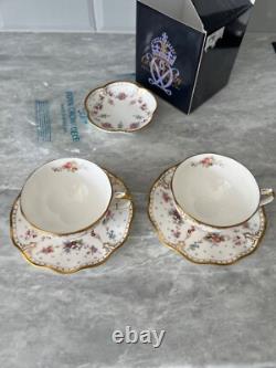 5 pcs Royal Crown Derby Antoinette 1st quality production in 2016